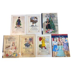 American Girl Molly Books 7 Emily Meet Birthday Surprise Changes Saves Lessons